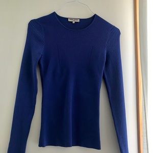Opening Ceremony blue knit sweater